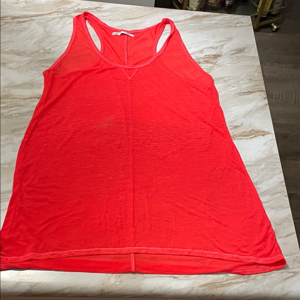 Maurices Vibrant Coral Tank Top